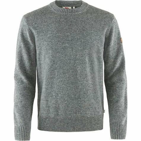 Fjallraven Övik Sweater Grey Singapore For Men (SG-27019)